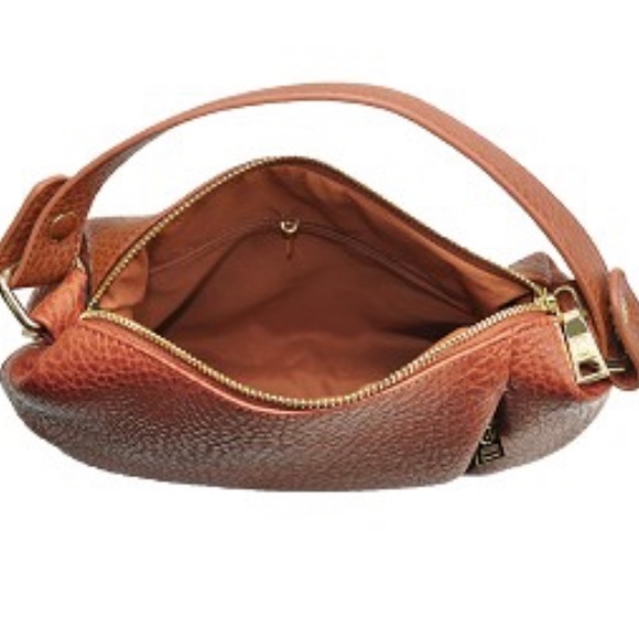 🔥🆕 Purple "The Banker Bag" MoDA Fashion Expandable Circular Hobo Handbag - Picture 5 of 5